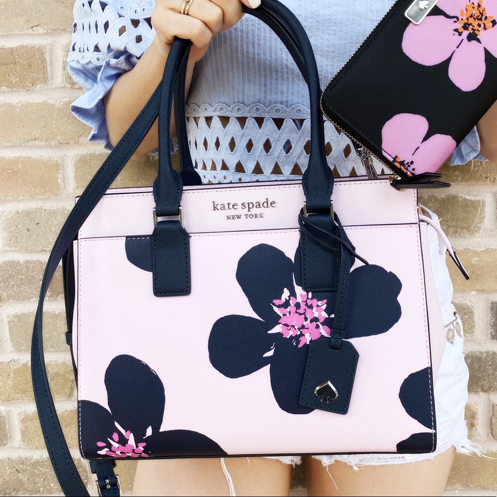 Gaby’sBags💕Kate spade Satchel Crossbody floral - Picture 6 of 7